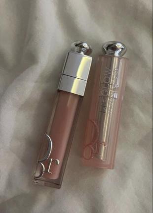 Dior addict lip maximizer 001 pink блеск плампер