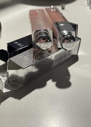 Dior addict lip maximizer 001 pink блеск плампер