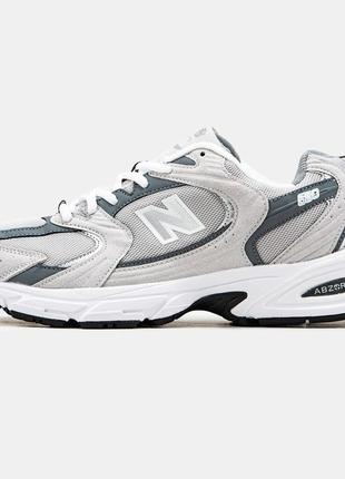 Чоловічі кросівки new balance 530 grey white 43