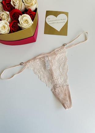 Нові мереживні трусики стринги 💙💛 сток