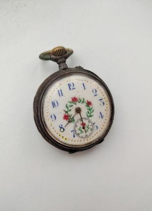 Карманний годинник антикварний cylindre 10 rubis
avance retard