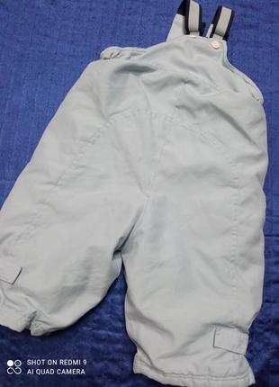 Теплі дитячі штани, комбінезон, напівкомбінезон2 фото