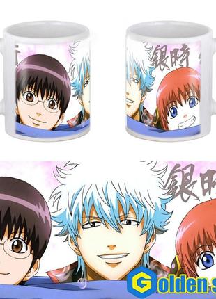 Аниме чашка "gintama" (гинтама)1 фото