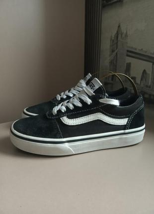 Кеды vans (32) из натуральной замши и текстиля оригинал2 фото