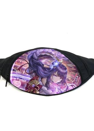 Поясна сумка бананка геншин genshin impact (gb gi 047) gear bag чорна