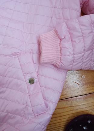 Куртка бомбер/рожева куртка демісізонна/куртка бомбер/весняна куртка3 фото