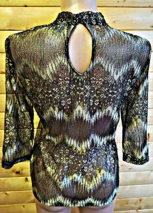 Романтична блузка з ажурної тканини модного бренду з данії vero moda5 фото