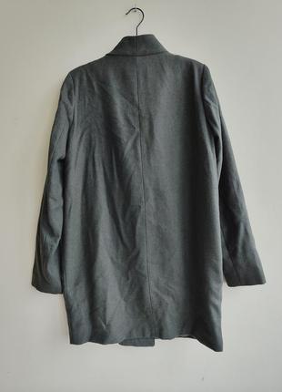 Розпродаж! жіноче демі пальто кокон шерсть данської бренду object оригінал6 фото