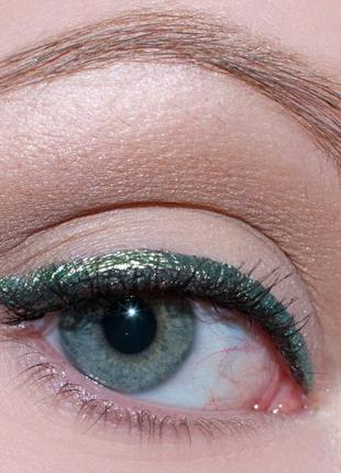 Підводка lancome artliner eyeliner pinceau-mousse 055 vert chrome в коробці1 фото