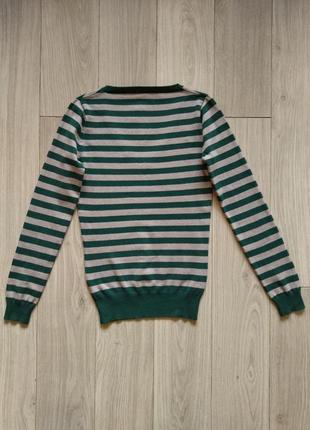 Легка кофта в смужку кофточка светрик пуловер3 фото