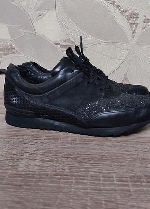 Жіночі шкіряні кросівки kennel&schmenger size 41/26.5