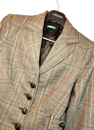 Новый женский жакет пиджак с шерстью