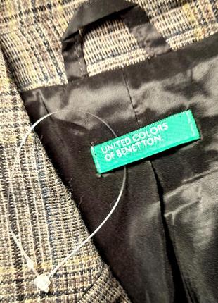 Новый женский жакет пиджак с шерстью