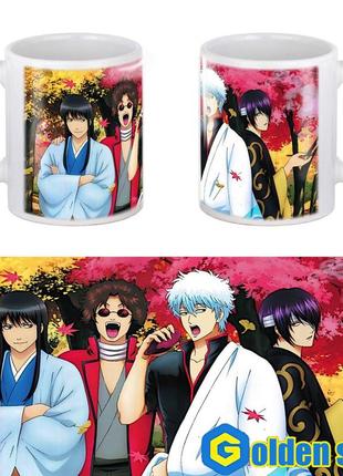 Аниме чашка "gintama" (гинтама)1 фото