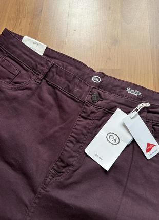 Гарного баклажанового кольору брючки від c&a