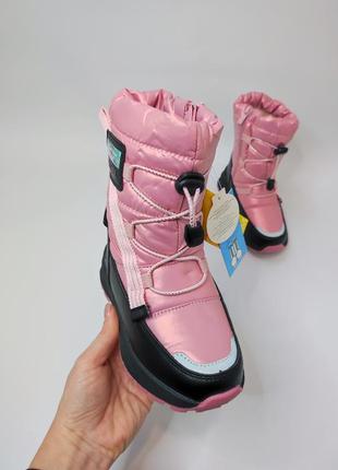 Зимние ботинки сапоги для девочек tom.m2 фото