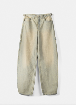 Стильные широкие джинсы2 фото