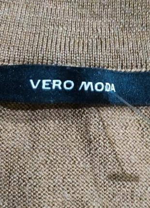 Элегантное практичное шерстяное платье известного бренда из данной vero moda.7 фото
