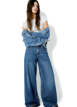 Классические широкие джинсы3 фото