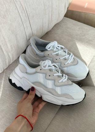 Adidas ozweego white/black3 фото