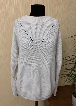 Вязаный женский свитер тепла кофта weekend larina размер l