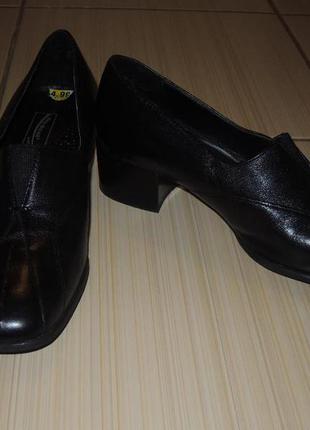 Новые фирменные туфли medicus (германия), р.38-39 (25 см)3 фото