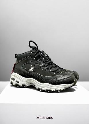 Жіночі кросівки skechers d'lites black