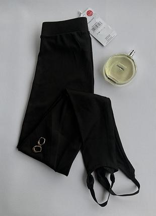 Леггинсы в рубчик