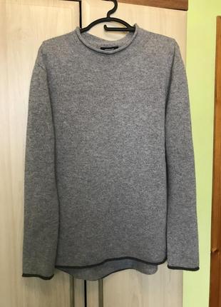 Базовый кашемировый свитер lourence grey
