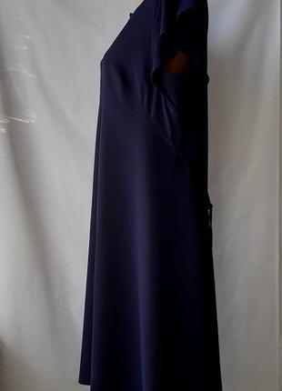 Платье темно-синего цвета marks & spencer, размер 16/184 фото