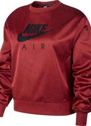 Свитшот nike w nsw air crew satin1 фото