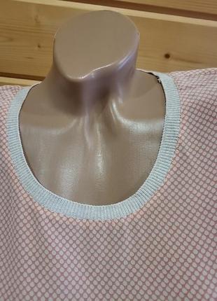 Оригинальная шелковая блуза майка топ fabiana filippi3 фото