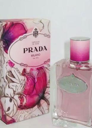 Жіноча туалетна вода prada infusion de rose (прада інф'южн де роуз) 100 ml