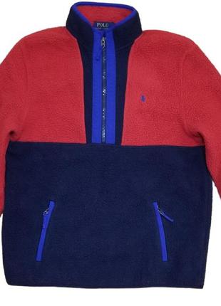 Тедди флис polo ralph lauren teddy fleece sweatshirt