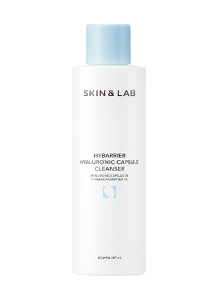 Зволожувальний гель для вмивання skin&lab hybarrier hyaluronic capsule cleanser 200 ml