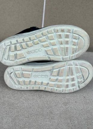 Ecco ботинки зимние непромокаемые термо оригинал бу5 фото