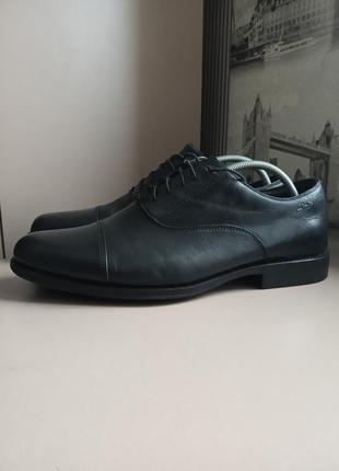 Туфли оксфорды clarks activ air (12 extra wide/47 очень широкие) из натуральной кожи повышенного комфорта4 фото