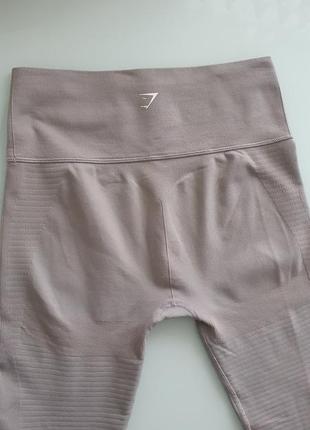 Безшовні лосіни легінси з перфорацією gymshark, р. l