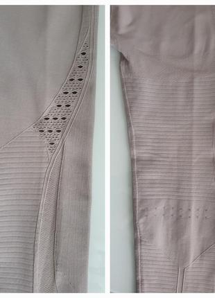 Безшовні лосіни легінси з перфорацією gymshark, р. l