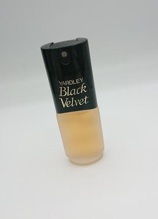 Редкий винтажный парфюм yardley black velvet 25ml