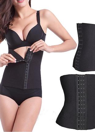 Черный корсет