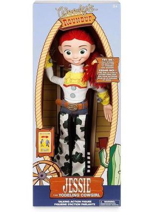 Интерактивная говорящая кукла джесси - история игрушек jessie interactive talking action figure – toy story