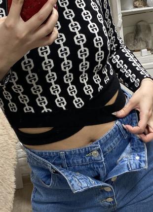 Топ гольф кофточка с длинным рукавом вискоза4 фото