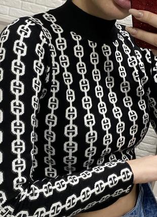 Топ гольф кофточка с длинным рукавом вискоза3 фото