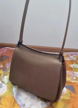 Кожаная сумка bally, люксовая сумка, сумочка bally, брендовая сумка