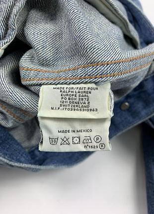 Жіноча джинсова куртка джинсовка denim & supply ralph lauren m4 фото
