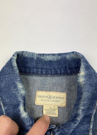 Жіноча джинсова куртка джинсовка denim & supply ralph lauren m7 фото