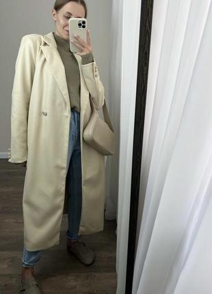 Новый кожаный тренч reserved (плащ, пальто, zara, h&amp;m)