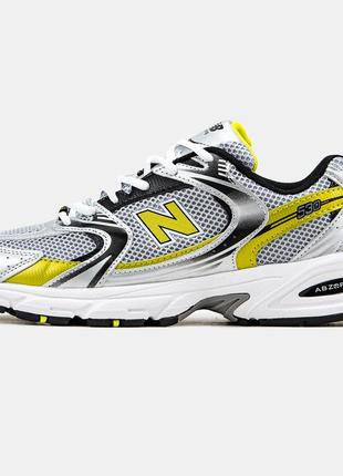 Мужские кроссовки new balance 530 silver yellow 41-42-43-44-45