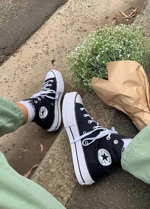 Кеди converse chuck taylor all star platform high top